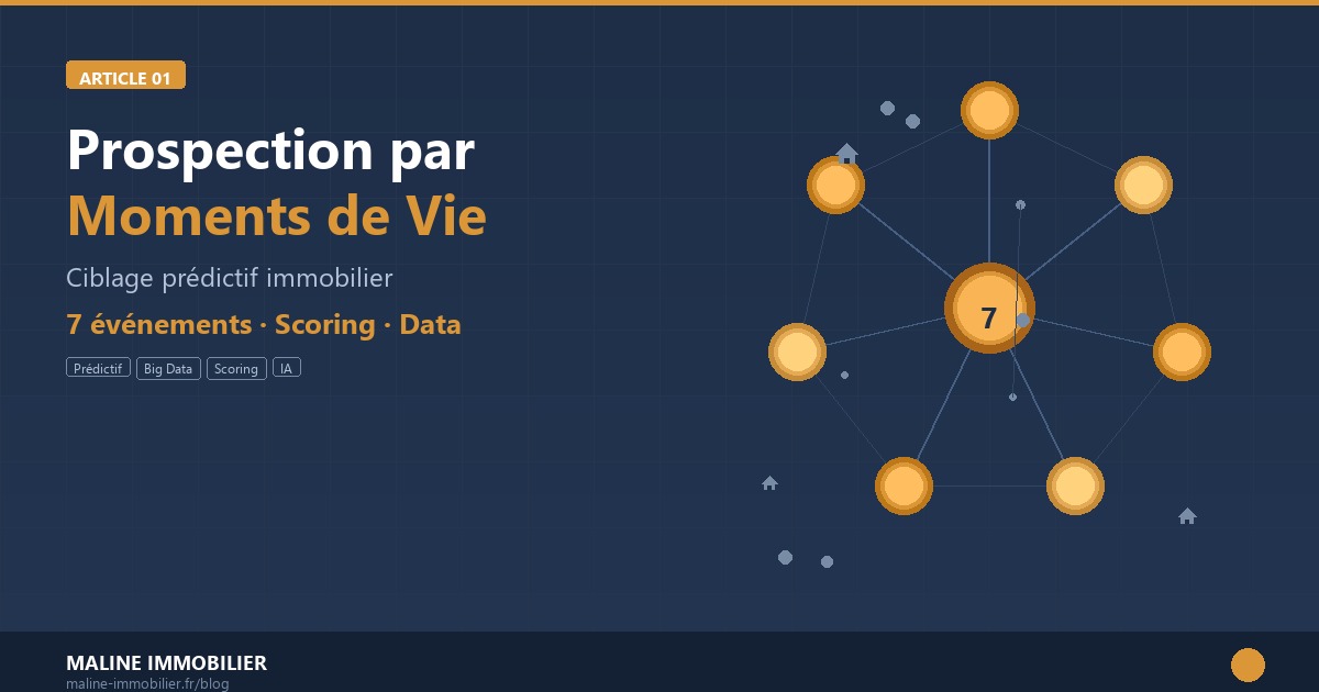 Prospection par moments de vie - ciblage predictif immobilier